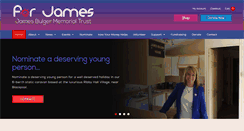 Desktop Screenshot of forjames.org